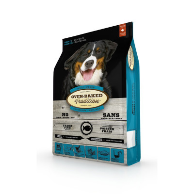 Сухий корм Oven-Baked Tradition Dog Adult Large Breed 11,34 кг - риба Сухий корм Oven-Baked Tradition Dog Adult Large Breed 11,34 кг - риба