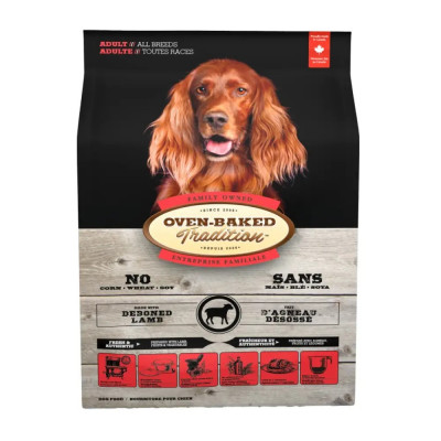Сухий корм Oven-Baked Tradition Dog Adult 11,34 кг - ягня
