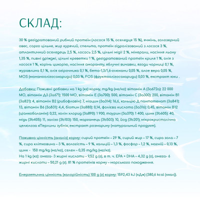 Сухой корм для собак всех пород Optimeal Beauty Podium Shiny Coat & Dental Care 4 кг (морепродукты) Сухой корм для собак всех пород Optimeal Beauty Podium Shiny Coat & Dental Care 4 кг (морепродукты)