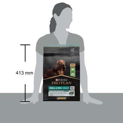 Сухий корм для дорослих собак дрібних порід з чутливим травленням Pro Plan Adult Small & Mini Sensitive Digestion 3 кг (ягня) Сухий корм для дорослих собак дрібних порід з чутливим травленням Pro Plan Adult Small & Mini Sensitive Digestion 3 кг (ягня)