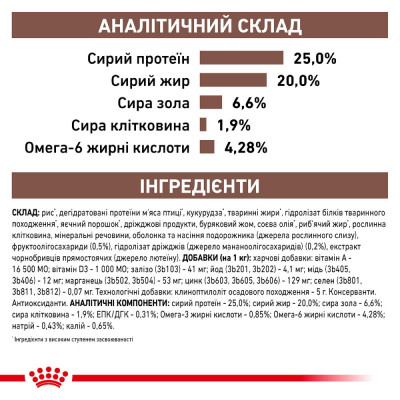 Сухий корм для собак, при захворюваннях шлунково-кишкового тракту Royal Canin Gastro Intestinal 2 кг (домашня птиця) Сухий корм для собак, при захворюваннях шлунково-кишкового тракту Royal Canin Gastro Intestinal 2 кг (домашня птиця)