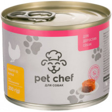 М'ясний паштет для дорослих собак Pet Chef 200 г (курка)