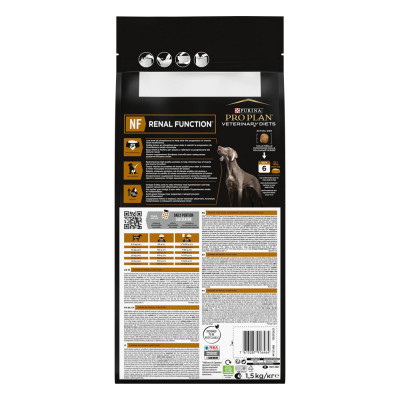 Сухий корм для собак, при захворюваннях нирок Pro Plan Veterinary Diets NF Renal Function 1,5 кг Сухий корм для собак, при захворюваннях нирок Pro Plan Veterinary Diets NF Renal Function 1,5 кг