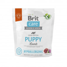 Сухий корм для цуценят всіх порід Brit Care Dog Hypoallergenic Puppy | (ягня) 1 кг