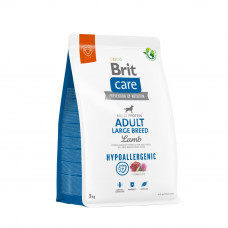 Сухий корм для собак великих порід Brit Care Dog Hypoallergenic Adult Large Breed | (ягня) 3 кг