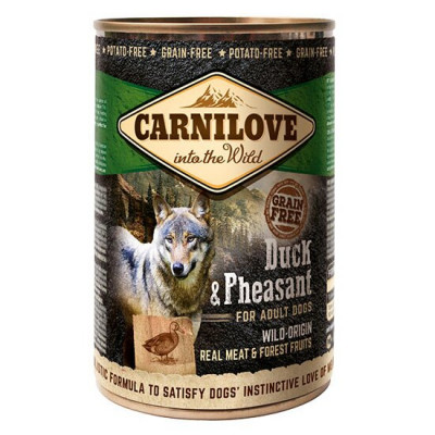 Влажный корм для собак Carnilove Duck & Pheasant 400 г (утка и фазан)