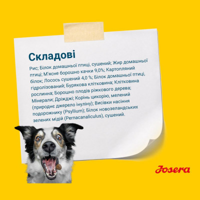 Сухий корм для цуценят Josera Sensi Junior 900 г (качка та лосось) Сухий корм для цуценят Josera Sensi Junior 900 г (качка та лосось)