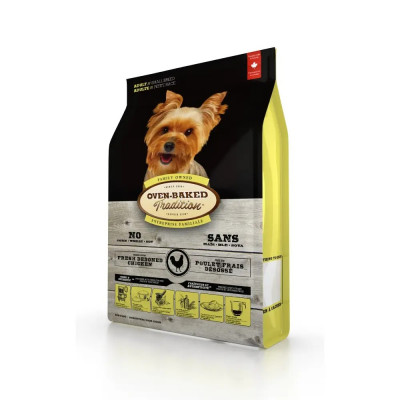 Сухий корм Oven-Baked Tradition Dog Adult Small Breed 2,27 кг - курка Сухий корм Oven-Baked Tradition Dog Adult Small Breed 2,27 кг - курка