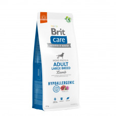 Сухий корм для собак великих порід Brit Care Dog Hypoallergenic Adult Large Breed | (ягня) 12 кг