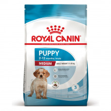 Сухий корм для цуценят середніх порід Royal Canin Medium Puppy 15 кг (домашня птиця)