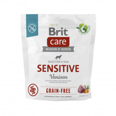 Сухий корм для собак з чутливим травленням Brit Care Dog Grain-free Sensitive беззерновий | (оленина) 1 кг