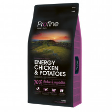 Сухий корм для активних собак всіх порід Profine Energy Chicken 15 кг (курка)