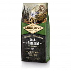 Сухий корм для дорослих собак всіх порід Carnilove Duck & Pheasant 12 кг (качка та фазан)