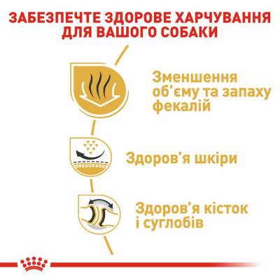 Корм сухий для дорослих собак малих порід Royal Canin Bulldog Adult 12 кг (домашня птиця)