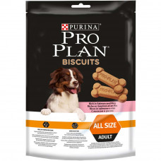 Ласощі для собак Pro Plan Biscuits 400 г (лосось і рис)