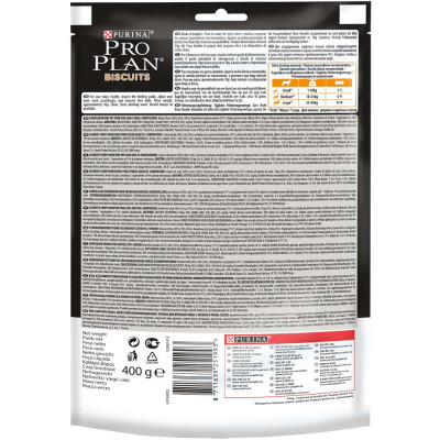 Ласощі для собак Pro Plan Biscuits 400 г (лосось і рис) Ласощі для собак Pro Plan Biscuits 400 г (лосось і рис)