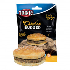 Ласощі для собак Trixie Chicken Burger 9 см, 140 г (курка)