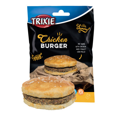 Лакомство для собак Trixie Chicken Burger 9 см, 140 г (курица)