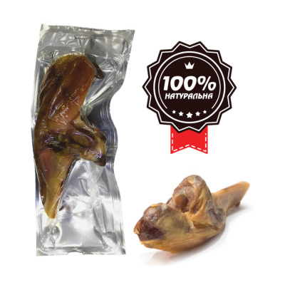 Ласощі для собак Alpha Spirit Ham Bone Brochette, 18-20 см Ласощі для собак Alpha Spirit Ham Bone Brochette, 18-20 см