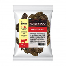 Ласощі для собак Home Food 80 г - легені яловичі