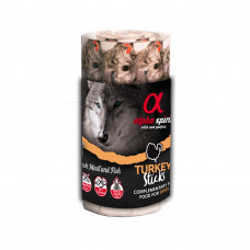Ласощі для собак Alpha Spirit Dog Sticks Turkey, 160 г