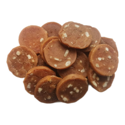 Ласощі для собак Yalute Chips 100 г (кролик та банан) Ласощі для собак Yalute Chips 100 г (кролик та банан)