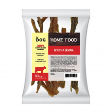 Ласощі для собак Home Food 80 г - м'ясна жила