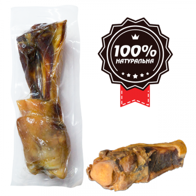 Ласощі для собак Alpha Spirit Ham Bone MAXI, 20 см