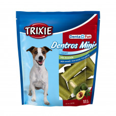 Ласощі для собак Trixie Denta Fun Dentros Mini 140 г (авокадо)
