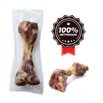 Ласощі для собак Alpha Spirit Ham Bone Standard, 20 см Ласощі для собак Alpha Spirit Ham Bone Standard, 20 см