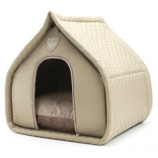 Будиночок Puppy Angel «Kisses House» 48 x 44 x 49 см (бежевий) - dgs