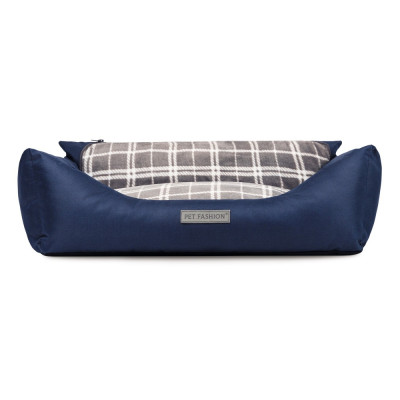 Лежак Pet Fashion «Prime» 66 x 52 x 24 см (синій) - dgs