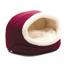 Будиночок Pet Fashion «Комфорт» 42 см / 28 см / 27 см (бордовий) - dgs
