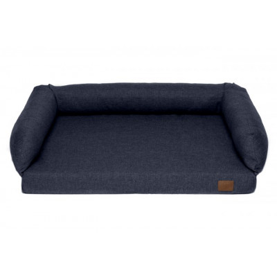 Лежак-софа Noble Pet London 80 х 60 х 24 см (синий)