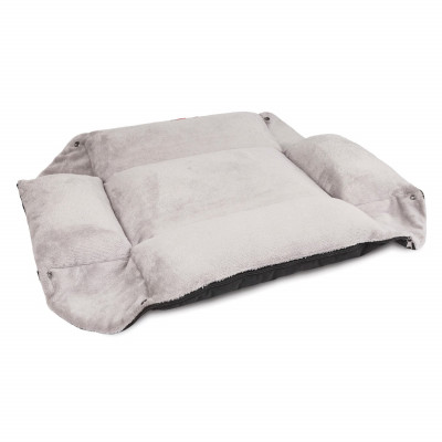 Лежак Pet Fashion «Simon» 66 x 54 x 20 см (чорно-білий) - dgs