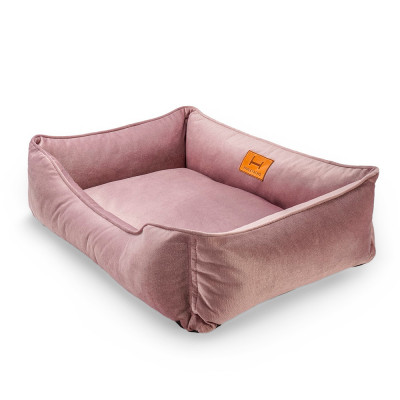 Лежак для собак Dreamer Harley and Cho Velur Pudra» розмір S 60 x 45 см (рожевий) - dgs