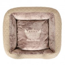 Лежак Puppy Angel «Love Luxury» 48 x 42 x 17 см (бежевий) - dgs