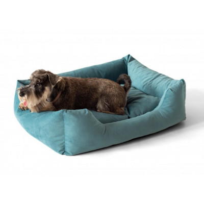 Лежак Noble Pet Dominic 55 х 45 х 18 см (бирюзовый)