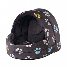 Будиночок Trixie «Jimmy» 40 см / 35 см / 35 см (сірий в лапку) - dgs