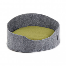 Лежак Pet Fashion «Балі» 22 см / 37 см / 48 см (сірий) - dgs