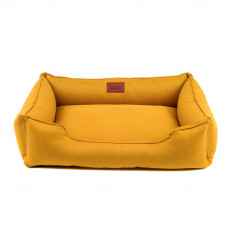 Лежак для собак Harley and Cho «Dreamer Mustard» розмір M 70 х 50 см (жовтий) - dgs