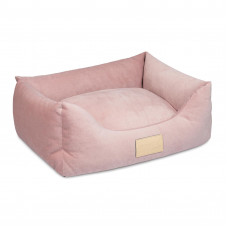 Лежак Pet Fashion «Molly» 60 см / 52 см / 19 см (рожевий)