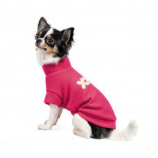 Светр для собак Pet Fashion «Flower» XXS (малиновий)