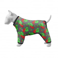Дощовик для собак WAUDOG Clothes малюнок «Калина» M 45