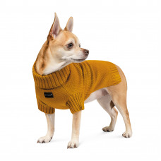 Светр для собак Pet Fashion «Fluff» L (гірчичний)
