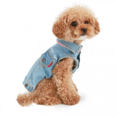 Джинсовий жилет для собак Puppy Angel «Ohkio» S