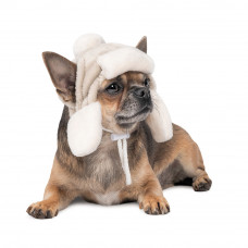 Шапка для собак Pet Fashion «BUBO» M (бежева)