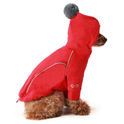 Товстівка для собак Puppy Angel «PomPom Reversible Sport Hoodie» S Товстівка для собак Puppy Angel «PomPom Reversible Sport Hoodie» S