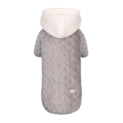 Толстовка для собак Pet Fashion сіра «DELICATE» S Толстовка для собак Pet Fashion сіра «DELICATE» S