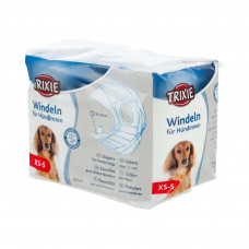 Підгузки для собак (дівчинок) Trixie 20-28 см XS-S 12 шт